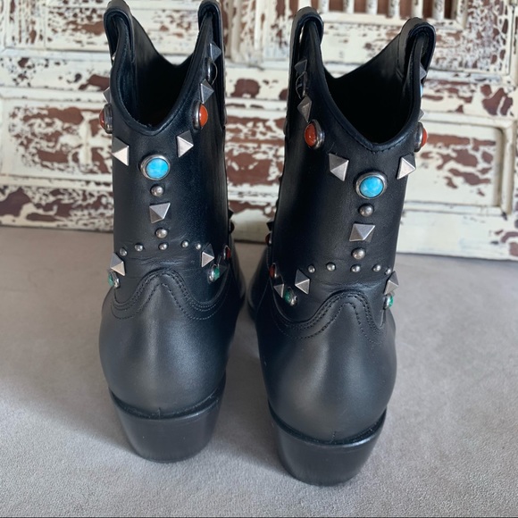 Valentino Garavani Rockstud Cowboy Boots - Picture 5 of 13